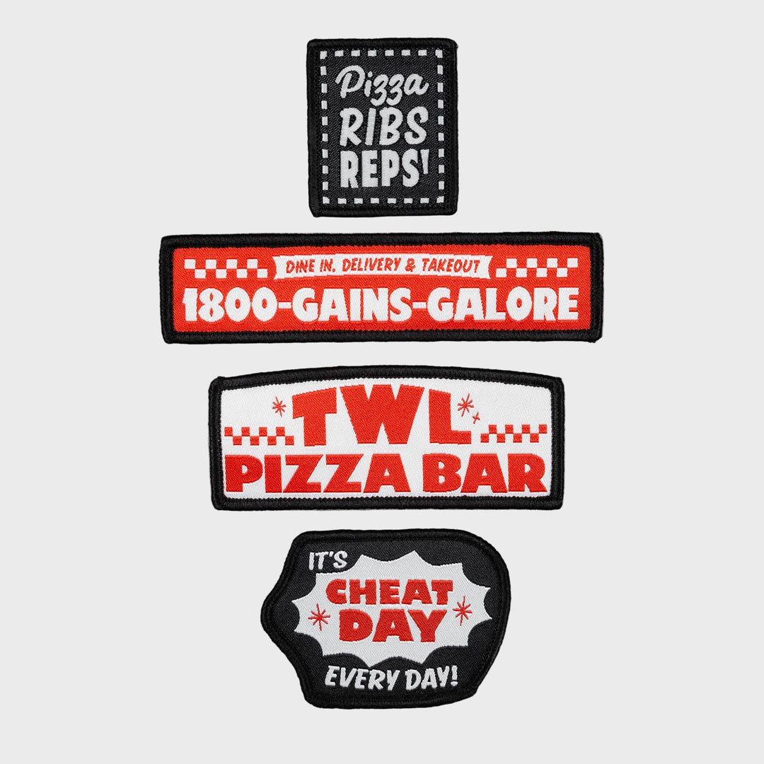 TWL - VELCRO PATCHES - CARB LOAD - 4 PACK