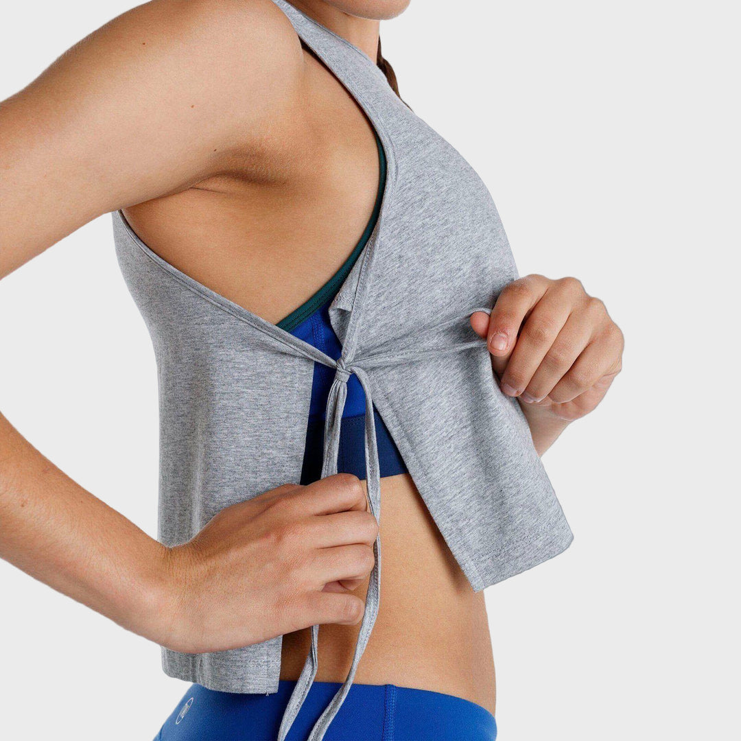 TWL - Women's Connect Singlet - Light Grey Marle