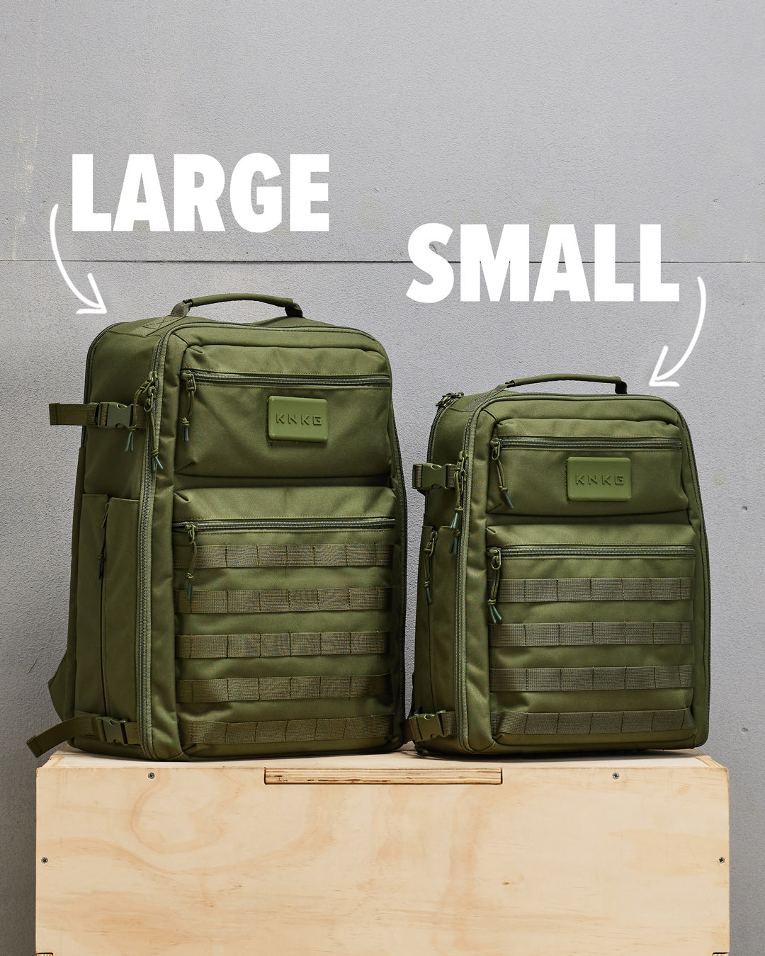 King Kong - CONQUER Backpack Small 19L - Natty