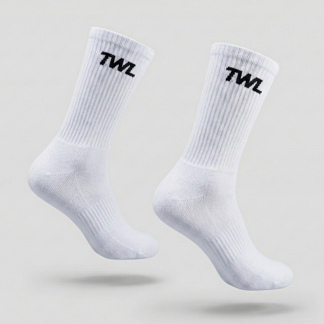 TWL - GLIDE SOCKS - WHITE