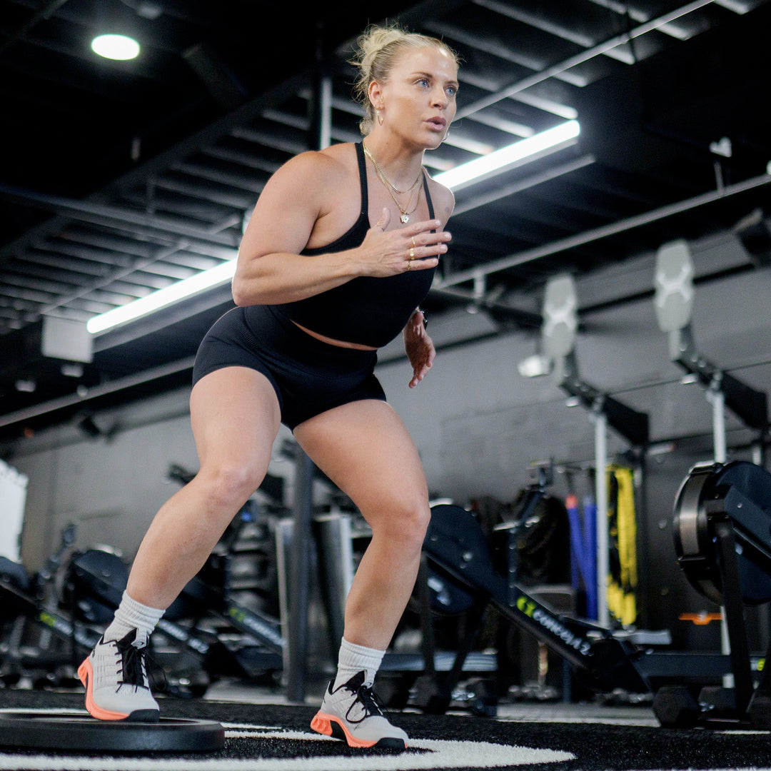 INOV8 - F-LITE MAX - WOMENS - LIGHT GREY/CORAL/BLACK