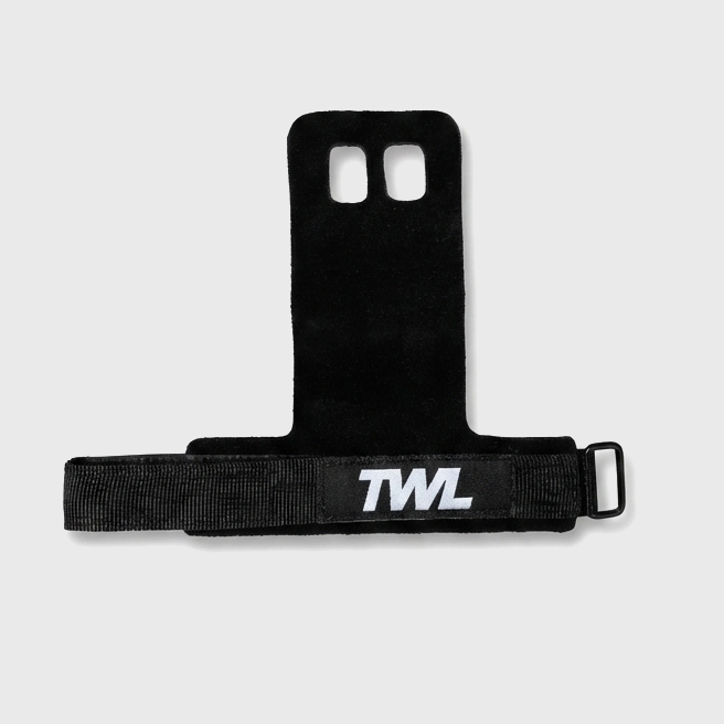 TWL - LEATHER GYMNASTIC GRIPS - BLACK