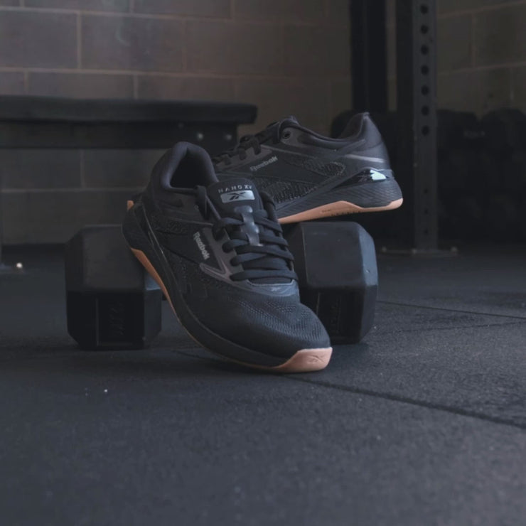 REEBOK - NANO X5 - BLACK/GREY/GUM – TWL
