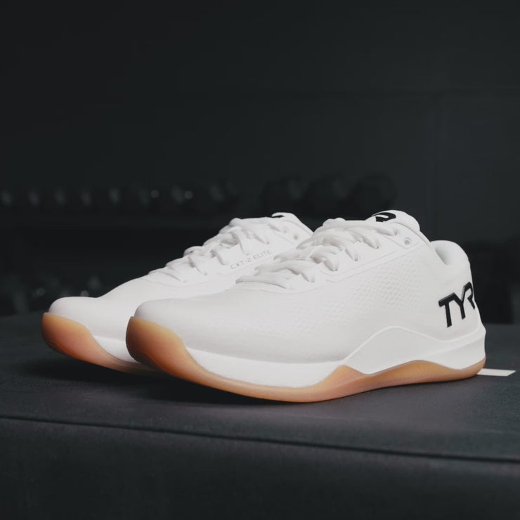 TYR - WOMEN'S CXT-2 ELITE CARBON TRAINER - WHITE GUM – TWL