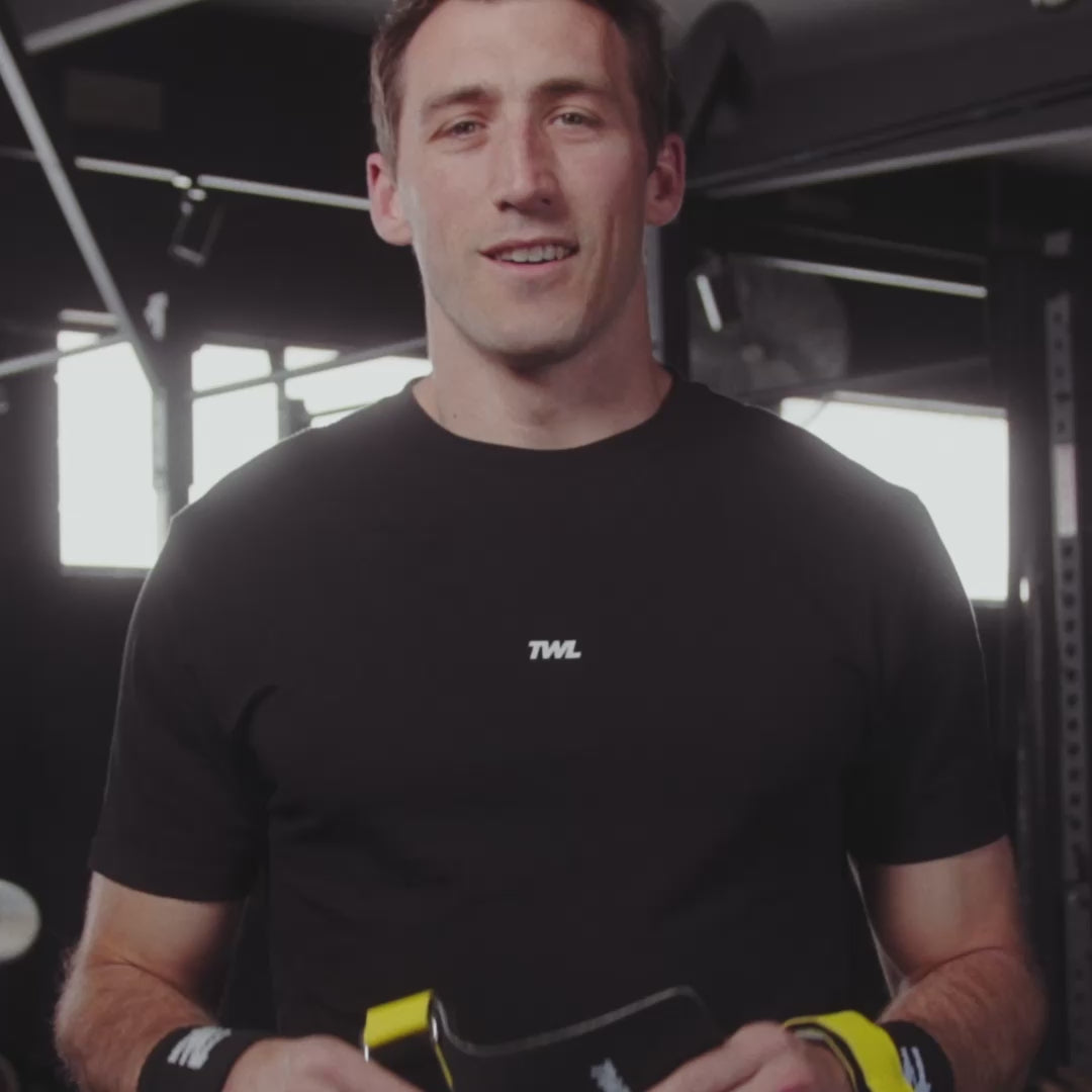 TWL - COMP GRIPS - BLACK/YELLOW