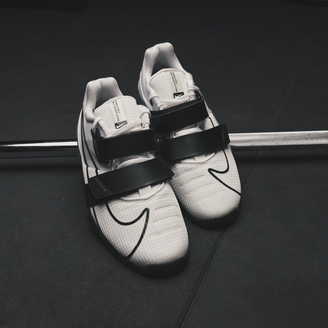 Nike - Romaleos 4 Weightlifting Shoes - WHITE/BLACK-WHITE