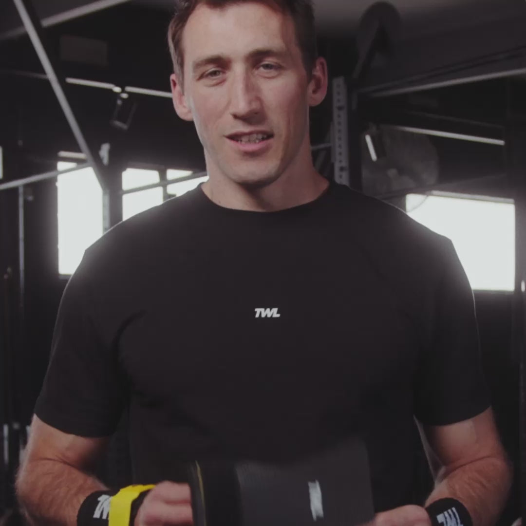 TWL - KARBON PRO GRIPS - BLACK/YELLOW