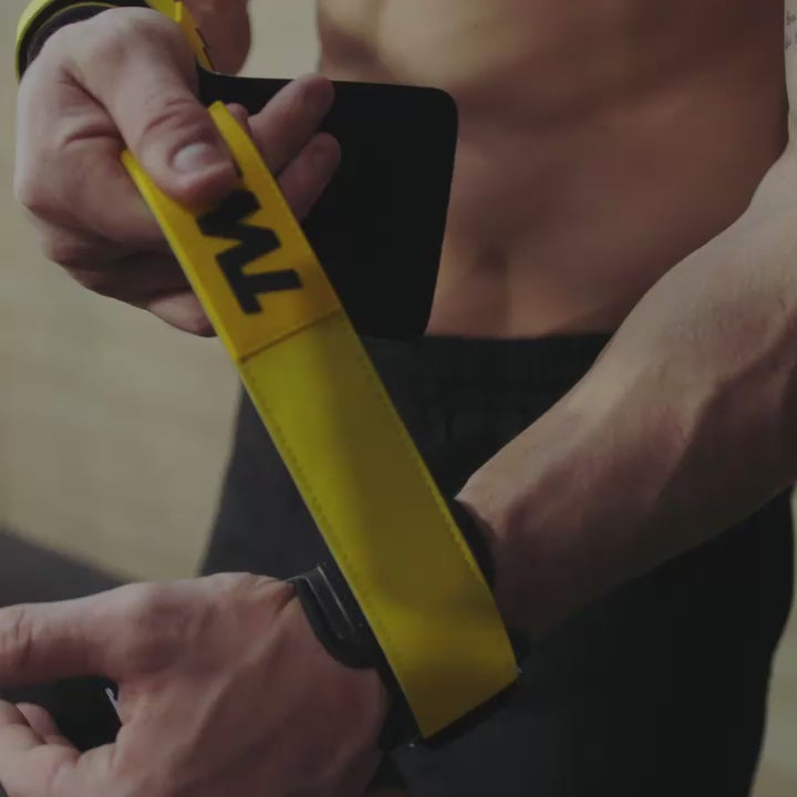 TWL - KARBON PRO GRIPS - BLACK/YELLOW