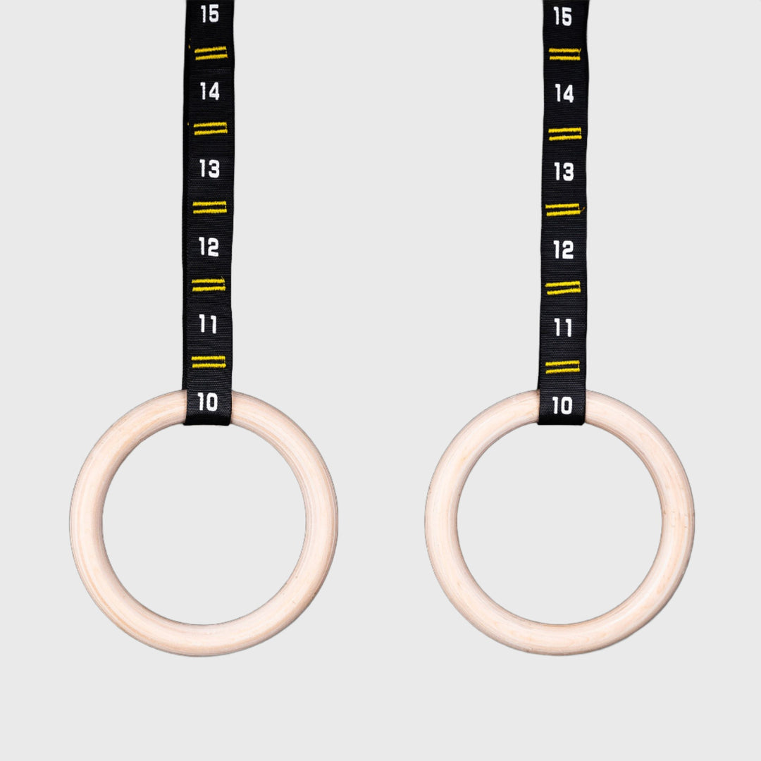 TWL - PREMIUM GYM RINGS - WOOD