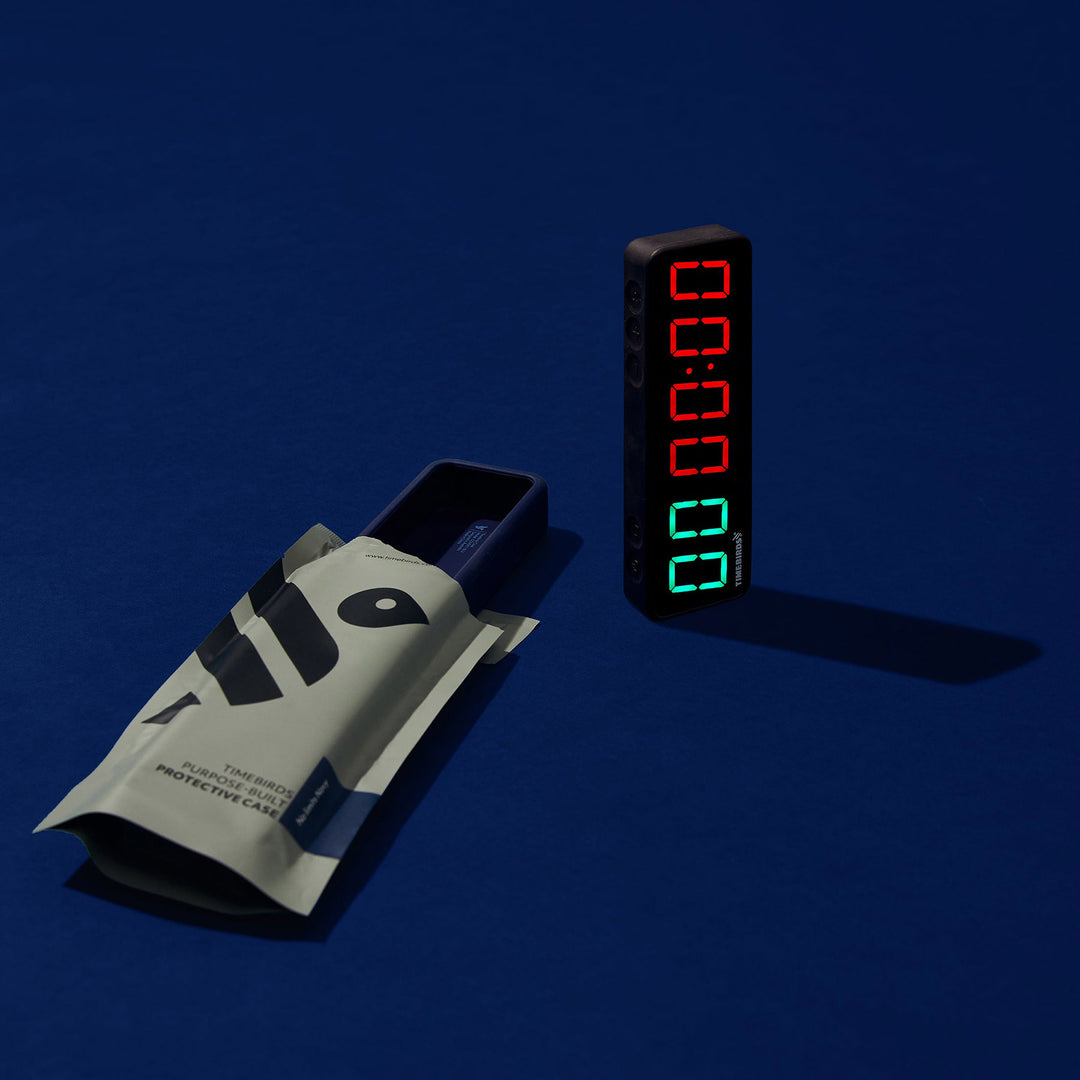 Timebirds - Protective Case – No limits Navy