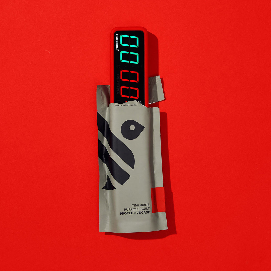 Timebirds - Protective Case – Red line