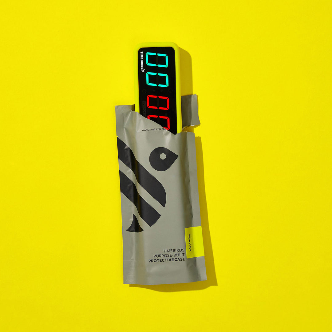 Timebirds - Protective Case - YOLO Yellow