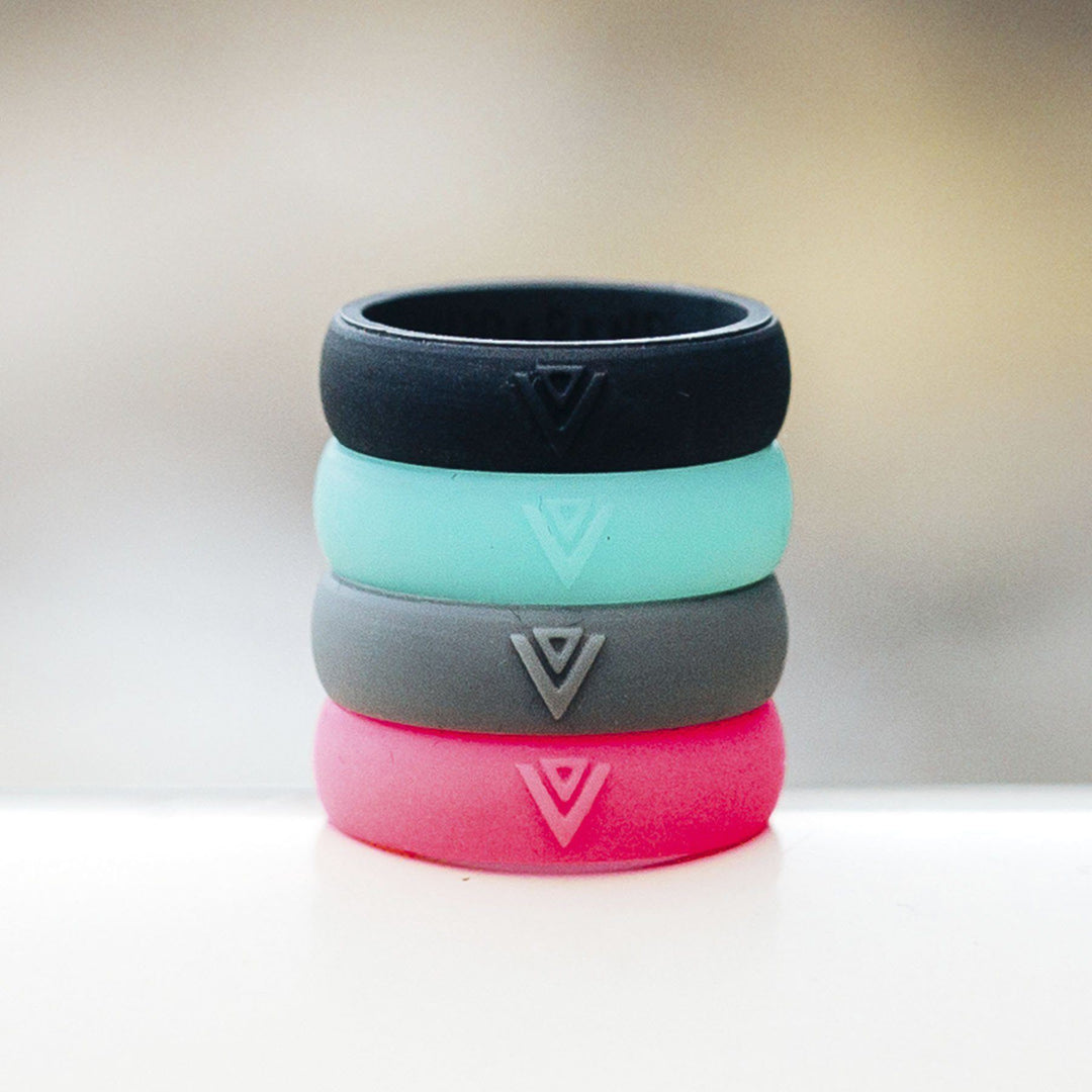 Accessories - Vidaband Silicone Ring - Black - Women's