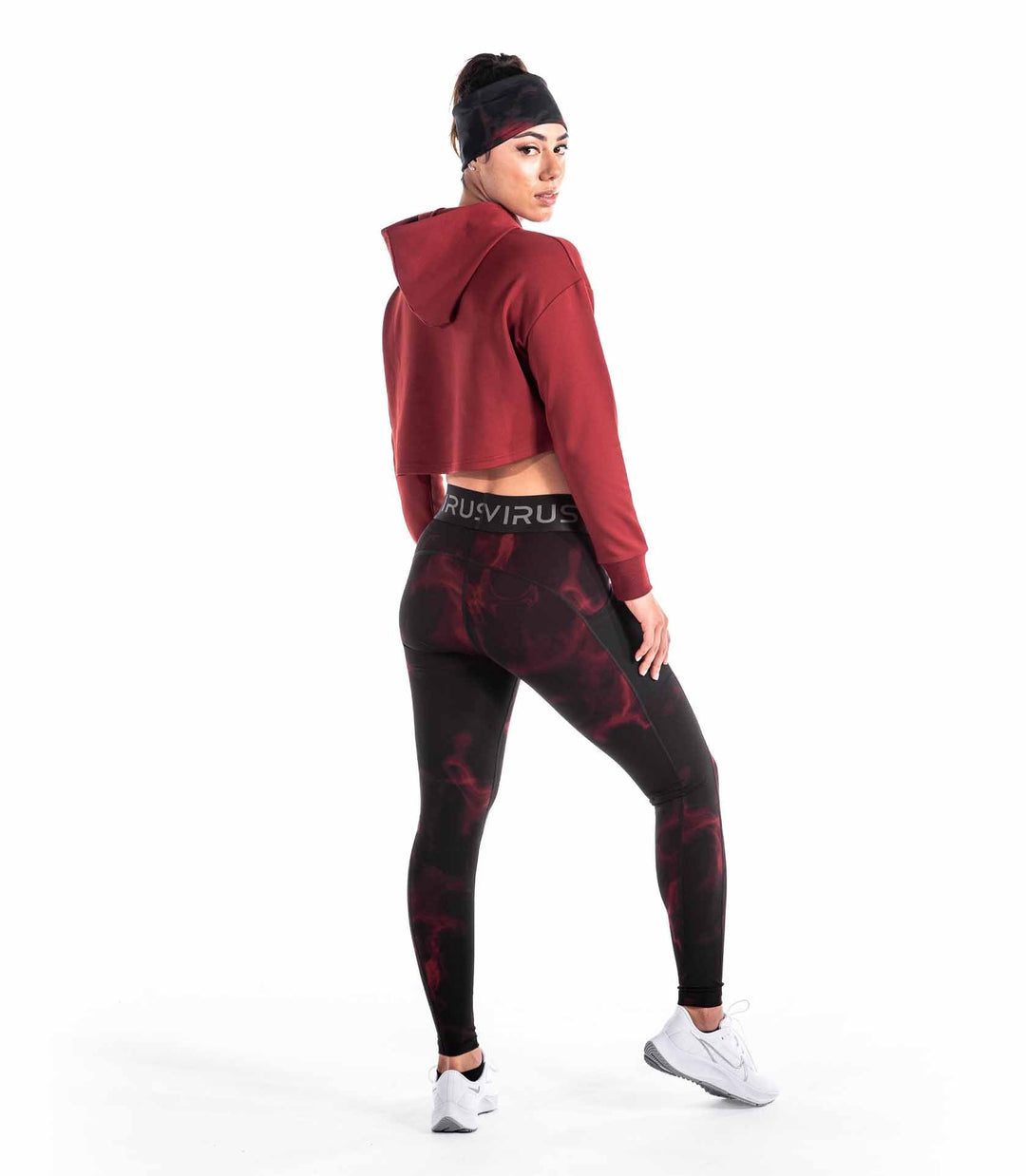 VIRUS - Atlas Crop Hoodie