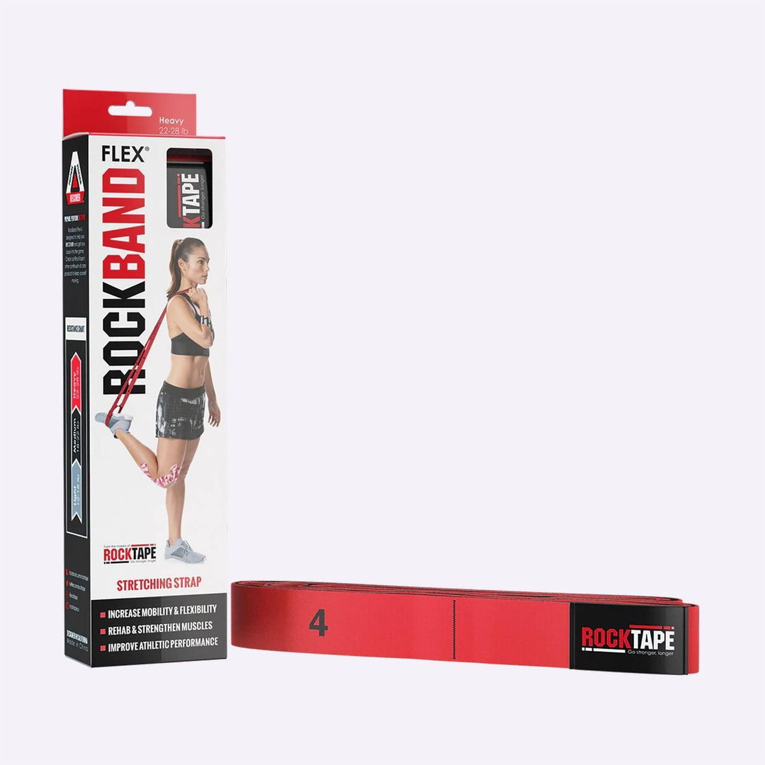 RockTape RockBand Flex Resistance Band - HEAVY (22-28 lbs RockTape RockBand Flex Resistance Band - HEAVY (22-28 lbs