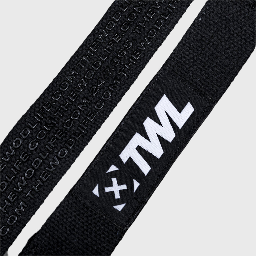 Gear - TWL - EVERYDAY COTTON LIFTING STRAPS PAIR - BLACK