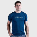 The Brave - Men's Signature T-Shirt - AIRFORCE BLUE